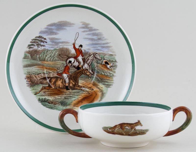 Soup Cup and Saucer c1956